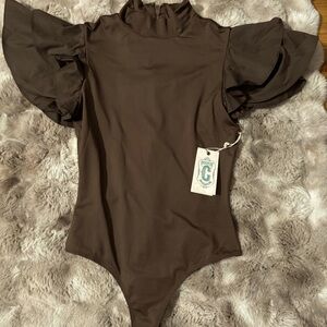 Onesie ruffle top